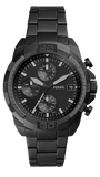  Shop Authentic Fossil Bronson Chronograph Black Dial Black Steel Strap Watch for Men - FS5853 - Luxxuri