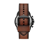  Shop Authentic Fossil Bronson Chronograph Black Dial Brown Leather Strap Watch for Men - FS5856 - Luxxuri