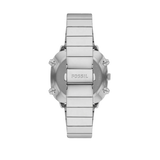  Shop Authentic Fossil Retro Analog-Digital Black Dial Silver Steel Strap Watch for Men - FS5890 - Luxxuri