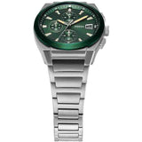  Shop Authentic Fossil Everett Chronograph Green Dial Silver Steel Strap Watch for Men - FS5964 - Luxxuri
