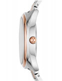  Shop Authentic Fossil Townsman Automatic Skeleton White Dial Two Tone Steel Strap Watch for Men - ME3075 - Luxxuri