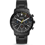  Shop Authentic Fossil Goodwin Chronograph Black Dial Black Steel Strap Watch for Men - FS5413 - Luxxuri