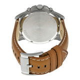  Shop Authentic Fossil Pilot Chronograph White Dial Brown Leather Strap Watch for Men - FS5146 - Luxxuri