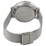  Shop Authentic Fossil Jacqueline Mother of Pearl Blue Dial Silver Mesh Strap Watch for Women - ES4322 - Luxxuri
