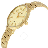  Shop Authentic Fossil Jacqueline Gold Dial Gold Steel Strap Watch for Women - ES3971 - Luxxuri