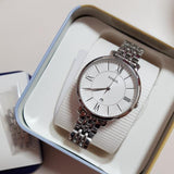  Shop Authentic Fossil Jacqueline White Dial Silver Steel Strap Watch for Women - ES3433 - Luxxuri