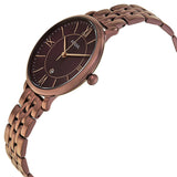  Shop Authentic Fossil Jacqueline Brown Dial Brown Steel Strap Watch for Women - ES4100 - Luxxuri