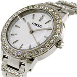  Shop Authentic Fossil Jesse White Dial Silver Steel Strap Watch for Women - ES2362 - Luxxuri