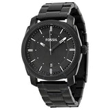  Shop Authentic Fossil Machine Black Dial Black Steel Strap Watch for Men - FS4775 - Luxxuri