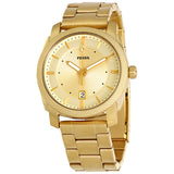  Shop Authentic Fossil Machine Gold Dial Gold Steel Strap Watch for Men - FS5264 - Luxxuri