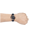  Shop Authentic Fossil Grant Twist Multifunction Blue Dial Blue Leather Strap Watch for Men - ME1162 - Luxxuri