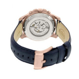  Shop Authentic Fossil Grant Automatic Blue Dial Blue Leather Strap Watch for Men - ME3029 - Luxxuri