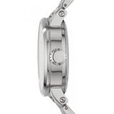  Shop Authentic Fossil Boyfriend Automatic Skeleton Silver Dial Silver Steel Strap Watch for Women - ME3067 - Luxxuri