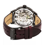  Shop Authentic Fossil Townsman Automatic Skeleton Brown Dial Brown Leather Strap Watch for Men - ME3098 - Luxxuri