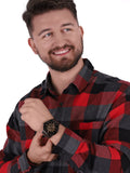  Shop Authentic Fossil Townsman Automatic Black Dial Brown Leather Strap Watch for Men - ME3155 - Luxxuri