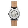 Fossil Townsman Automatic Chronograph White Dial Blue Leather Strap Watch for Men - ME3167