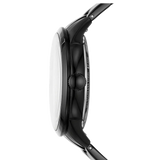  Shop Authentic Fossil Townsman Automatic Skeleton Black Dial Black Steel Strap Watch for Men - ME3197 - Luxxuri