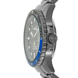  Shop Authentic Fossil FB-01 Automatic Skeleton Black Dial Grey Steel Strap Watch for Men - ME3201 - Luxxuri