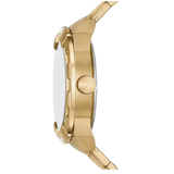  Shop Authentic Fossil Bronson Automatic Skeleton Black Dial Gold Steel Strap Watch for Men - ME3257 - Luxxuri