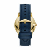  Shop Authentic Fossil Neutra Chronograph Blue Dial Blue Leather Strap Watch for Men - FS5790 - Luxxuri