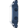 Fossil Retro Analog-Digital Black Dial Blue Steel Strap Watch for Men - FS5896