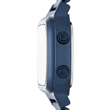  Shop Authentic Fossil Retro Analog-Digital Black Dial Blue Steel Strap Watch for Men - FS5896 - Luxxuri