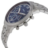  Shop Authentic Fossil Neutra Chronograph Blue Dial Silver Steel Strap Watch for Men - FS6025 - Luxxuri