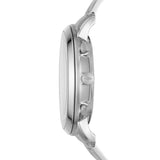  Shop Authentic Fossil Neutra Chronograph White Dial Silver Steel Strap Watch for Men - FS5433 - Luxxuri