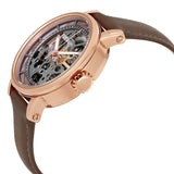  Shop Authentic Fossil Boyfriend Automatic Skeleton Grey Dial Grey Leather Strap Watch for Women - ME3089 - Luxxuri