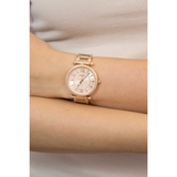  Shop Authentic Fossil Carlie Rose Gold Dial Rose Gold Steel Strap Watch for Women - ES4301 - Luxxuri