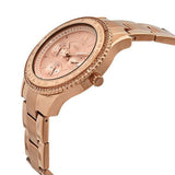  Shop Authentic Fossil Stella Sport Multifunction Rose Gold Dial Rose Gold Steel Strap Watch for Women - ES5106 - Luxxuri