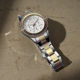  Shop Authentic Fossil Stella Sport Multifunction Silver Dial Two Tone Steel Strap Watch for Women - ES5107 - Luxxuri