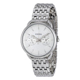  Shop Authentic Fossil Tailor Silver Dial Silver Steel Strap Watch for Women - ES3712 - Luxxuri