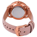  Shop Authentic Fossil Tailor Quartz White Dial Pink Leather Strap Watch for Women - ES4393 - Luxxuri