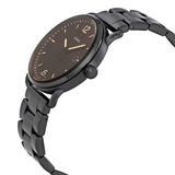  Shop Authentic Fossil The Commuter Brown Dial Black Steel Strap Watch for Men - FS5277 - Luxxuri