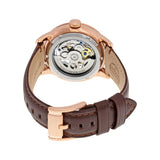  Shop Authentic Fossil Townsman Automatic Skeleton White Dial Brown Leather Strap Watch for Men - ME3078 - Luxxuri