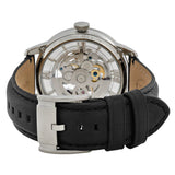  Shop Authentic Fossil Townsman Automatic Skeleton Silver Dial Black Leather Strap Watch for Men - ME3041 - Luxxuri