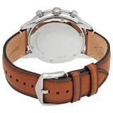  Shop Authentic Fossil Townsman Chronograph Blue Dial Brown Leather Strap Watch for Men - FS5279 - Luxxuri