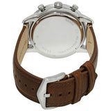  Shop Authentic Fossil Townsman Chronograph White Dial Brown Leather Strap Watch for Men - FS5350 - Luxxuri