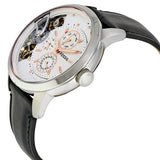  Shop Authentic Fossil Townsman Twist Multifunction White Dial Black Leather Strap Watch for Men - ME1164 - Luxxuri