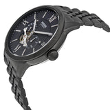  Shop Authentic Fossil Townsman Multi Function Mechanical Black Dial Black Steel Strap Watch for Men - ME3062 - Luxxuri