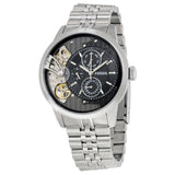 Shop Authentic Fossil Townsman Multifunction Black Dial Silver Steel Strap Watch for Men - ME1135 - Luxxuri