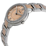 Shop Authentic Fossil Virginia Rose Gold Dial Two Tone Steel Strap Watch for Women - ES3405 - Luxxuri