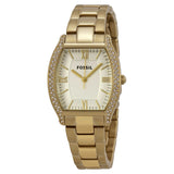  Shop Authentic Fossil Wallace Gold Tone Dial Gold Steel Strap Watch for Women - ES3176 - Luxxuri