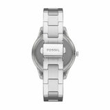  Shop Authentic Fossil Stella Sport Multifunction Silver Dial Silver Steel Strap Watch for Women - ES5108 - Luxxuri