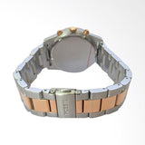 Shop Authentic Fossil Perfect Boyfriend Mother of Pearl Dial Two Tone Steel Strap Watch for Women - ES4135 - Luxxuri