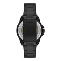 Fossil Bronson Automatic Skeleton Black Dial Black Steel Strap Watch for Men - ME3217