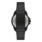  Shop Authentic Fossil Bronson Automatic Skeleton Black Dial Black Steel Strap Watch for Men - ME3217 - Luxxuri