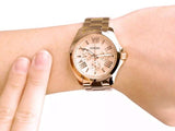  Shop Authentic Fossil Cecile Rose Gold Dial Rose Gold Steel Strap Watch for Women - AM4511 - Luxxuri