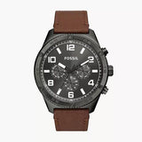 Shop Authentic Fossil Brox Multifunction Grey Dial Brown Leather Strap Watch for Men - BQ2800 - Luxxuri